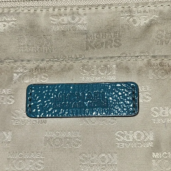 Michael Kors Leather Bag with Gold Accents - Picture 16 of 16